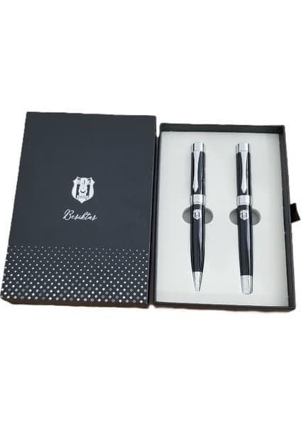 Akıllıelma-Beşiktaş Dolmakalem & Tükenmez Kalem Premium Set