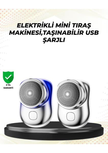 Tüm Vücut Bölgelerinde Kullanılabilen Küçük Boy Tıraş