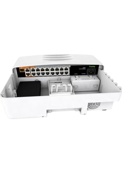 TIANDY HPS-3014E2G-2G1SFP 16 Port Yönetilmeyen Dış ortam Su geçirmez AI POE Switch (