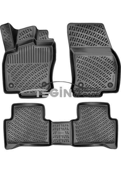 Volkswagen Touran 3D Havuzlu Paspas 2019