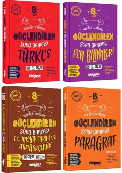 Ankara Yayıncılık 8. Sınıf Güçlendiren Türkçe Fen Bilimleri Kitabı