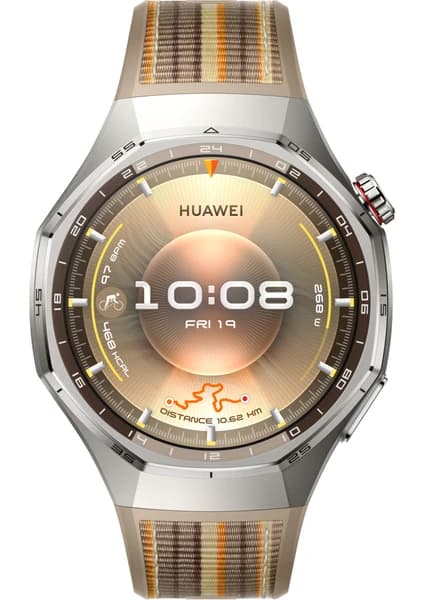 Huawei Watch GT 6 Pro 46 mm - Kahverengi