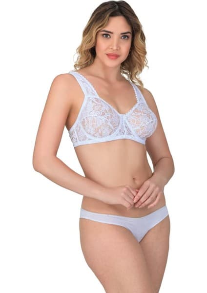 EKRU MI Emay 178 B Balenli Dantelli