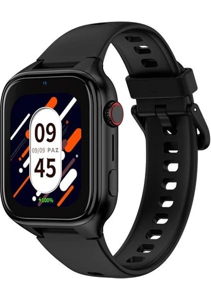 Ttec Kidi GPS 4G Sim Kartlı Akıllı Çocuk Saati Panter Siyahı 2KSW02