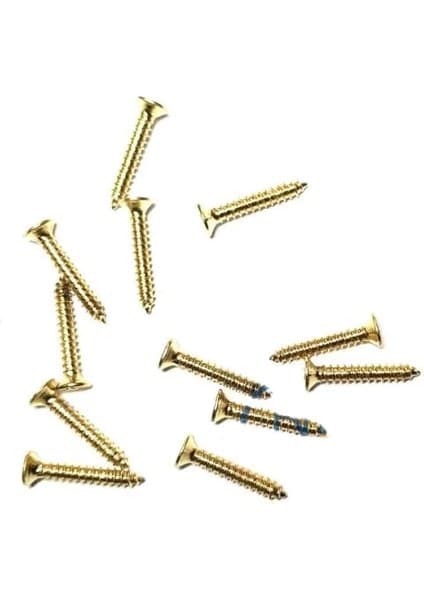 Klips, Menteşe, Ayak, Ağaç, Sunta Vidası 2,2X13 mm - Sarı