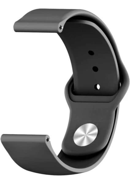 Fibaks Samsung Galaxy Watch Fe Uyumlu Klasik Silikon Renkli Yumuşak Kordon Kayış Bileklik