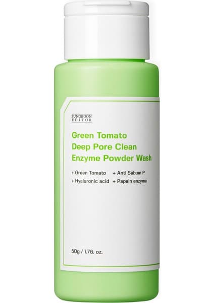 Sungboon Editor Green Tomato Deep Pore Clean Enzyme Powder