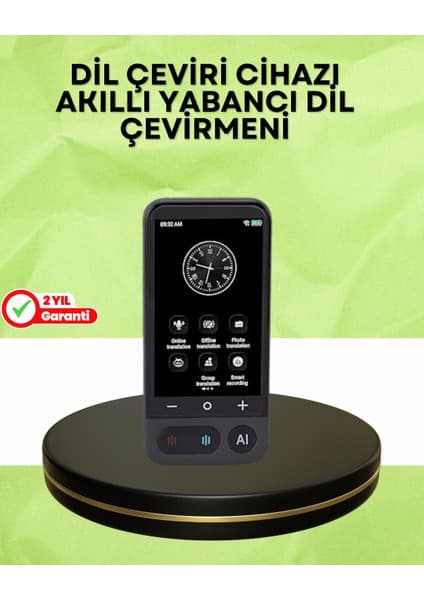 4.0 Inç Dokunmatik Ekranlı Akıllı Çeviri