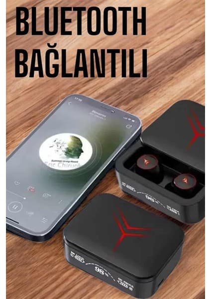 Bluetooth Kulaklık Powerbank Özelliği Yüksek Ses Kaliteli Tws