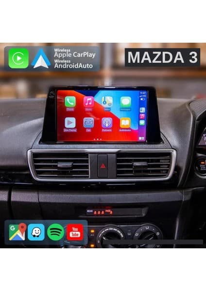 Mazda 3 Android Multimedya Sistemi 6-128