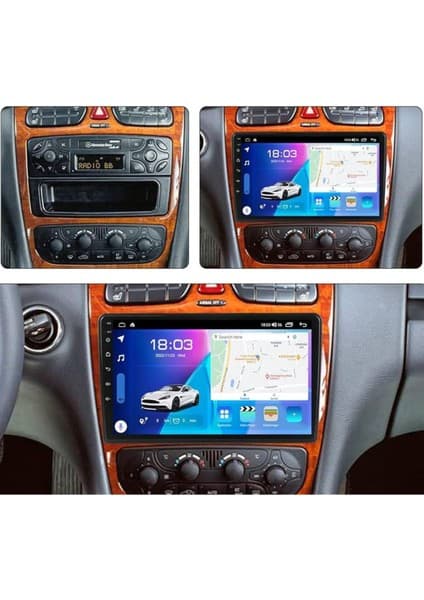 Mercedes C Serisi W203 Android Multimedya Sistemi 6-128