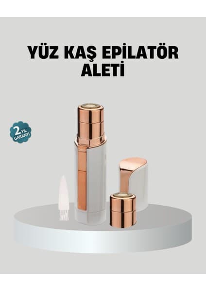 Ucuz Tekno Kadınlar İçin Yüz ve Kaş Epilatörü – Hassas Cilt Dostu, Pil ile Çalışan, Taşınabilir ve