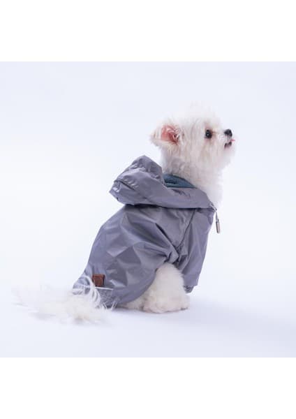 Pawstar Füme Pluvia V25 Köpek Mont Köpek Yağmurluk Köpek Kıyafeti Köpek