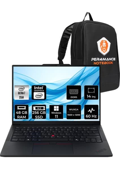 Lenovo Thinkpad E14 Gen 7 Core Ultra 7 255H Notebook 48GB Fiyatı
