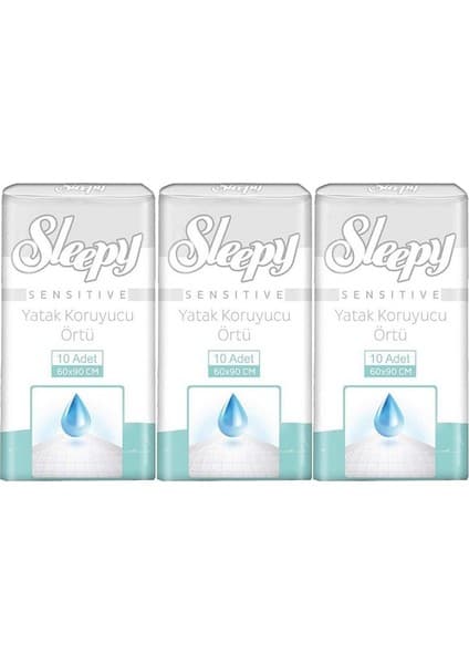 Sleepy Hasta Yatak Koruyucu 60*90CM 30 Adet (3pk*10) Fiyatı