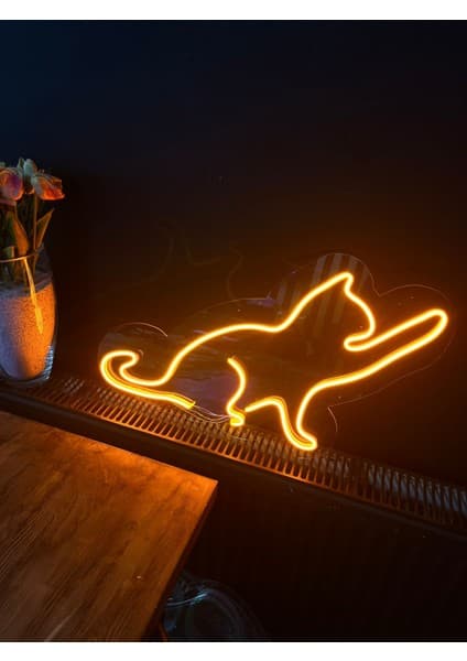 Neon LED Tabela Veteriner Petshop