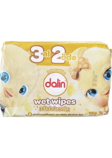 Dalin Islak Havlu 56 Yaprak 3