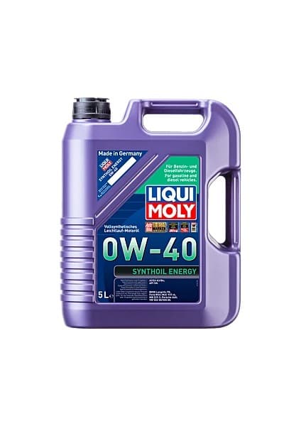 LI9515 - 0W-40 Synthoil Energy Tam Sentetik Motor Yağı 5l - Liqui