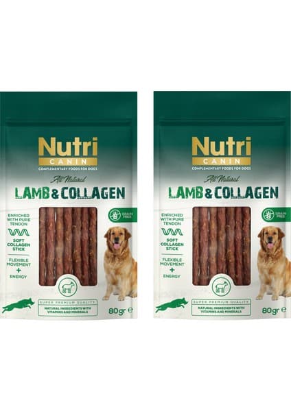 Nutri Canin Kuzu Etli ve Kolajenli Tahılsız Köpek Et Ödülü