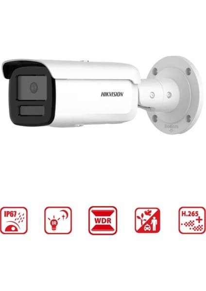 Hikvision DS-2CD2T46G2H-IS2U/SL - 4m Darkfight Bullet Network Kamera Live Gaurd Acusens