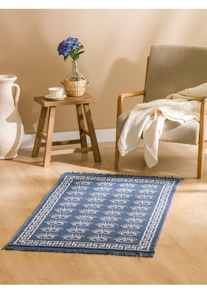 Lc Waikiki Yeni Sezon Göz Baskılı Çift Taraflı Kilim 80X140