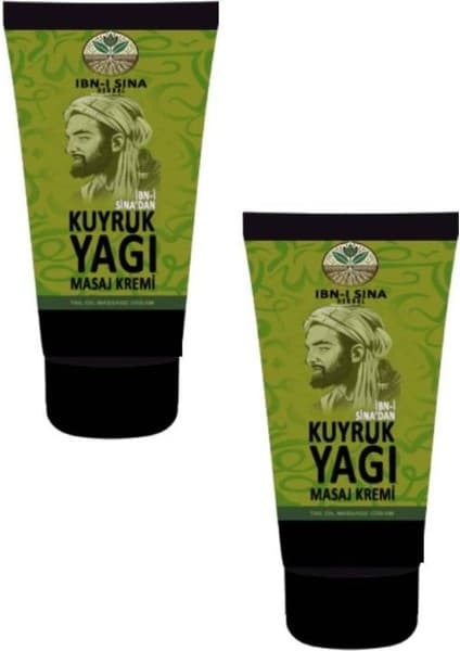Ibni Sina Kuyruk Yağı Masaj Kremi 50 ml x 2