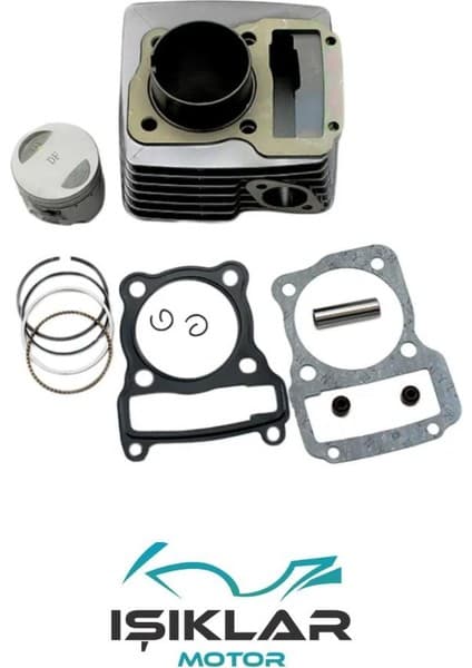 GİVİS Mondial Drift L 125 Silindir Piston Set Monero IŞK0041