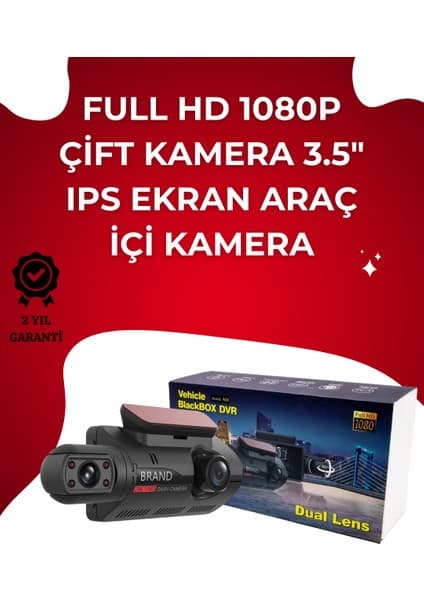 SHN Otomatik Kayıtlı Full Hd Araç Kamerası - Döngüsel Kayıt Fiyatı