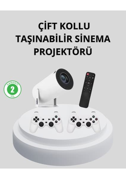 SHN Wi-Fi 6 ve Bluetooth 5.0 Destekli 4K Akıllı Projeksiyon Fiyatı