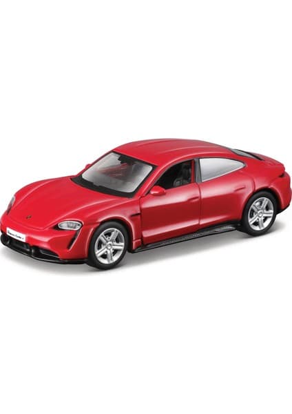 Maisto 1:64 Speed Icons - Porsche Taycan Turbo S Kırmızı