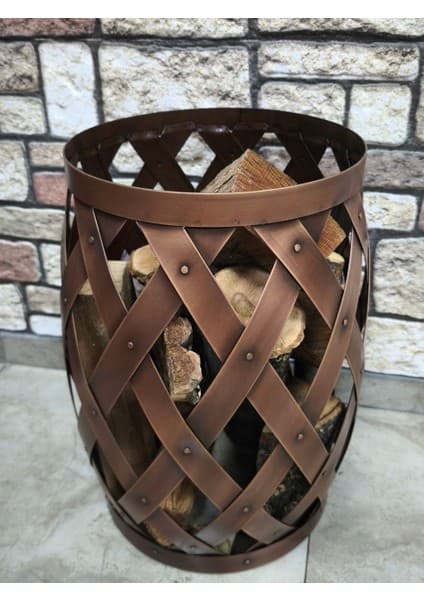 Flame Stove FS-36510 Ahşap Kapalı Fileli Odun