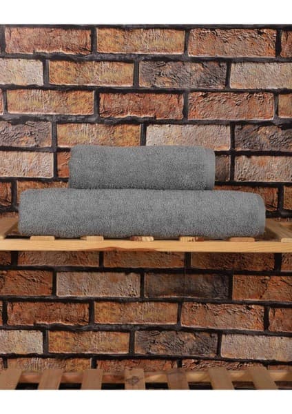 Mira Home 2 Parça %100 Pamuklu Soft Lüx Banyo Havlu Seti