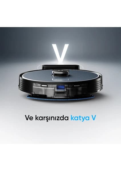 Şımart katya V Akıllı Robot Süpürge 15000PA Güçlü Emiş Gücü 6400MAH Yüksek Batarya