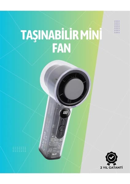 Epilons Mini El Fanı | 3000mah Pil | Type-c Şarj Girişi | Fiyatı