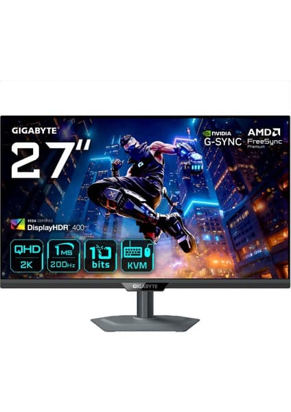 Gigabyte Gıgabyte M27Q2 Qd 27″ 210Hz 1ms Vesa Display 2k Qhd HDR400 Ss IPS Gaming (Oyuncu)