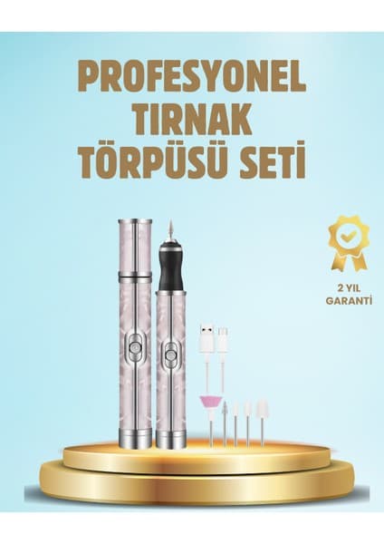 Elektrikli Tırnak Törpüsü Ayarlanabilir Hızlı Manikür Pedikür Cihazı -