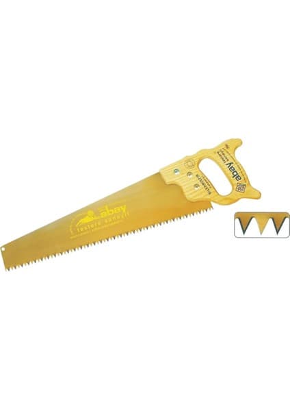 Sarı Çelik Pala Testere 50 cm - Ahşap