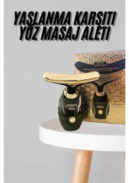 Yüz Masaj Aleti Boyun ve Yüz Ems Güzellik Cihazı Cilt Sıkılaştırma Cilt Gençleştirme Cihazı -