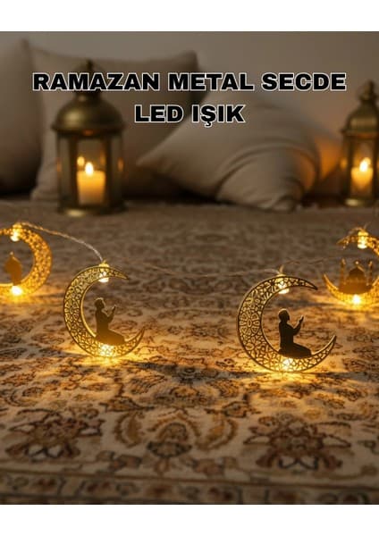 Eco Lounge Ramazan Ay Işığı Secde Eden Adam Silüetli LED Fiyatı