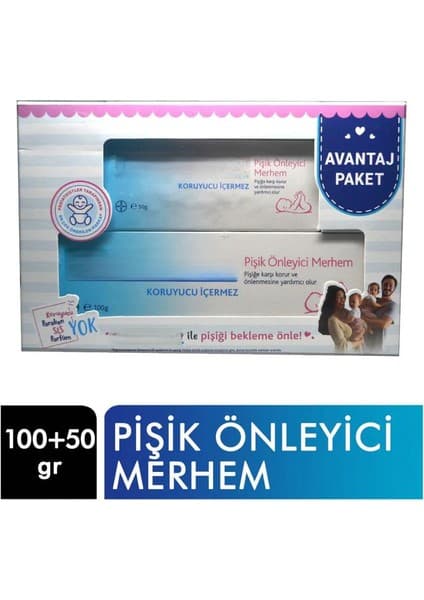 NW NessiWorld Pişik Kremi Avantaj Paketi 100 gr + 50 gr Fiyatı