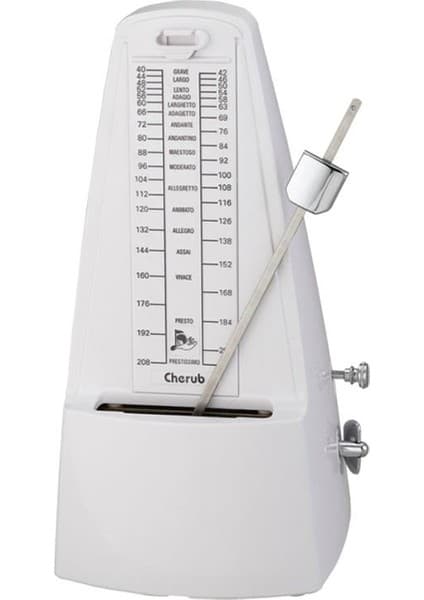 Cherub WSM-305WH Mekanik Metronom | Klasik Kurmalı Metronom -
