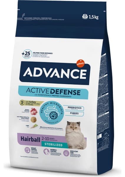 Storozde Advance Cat Sterılızed Haırball 1.5