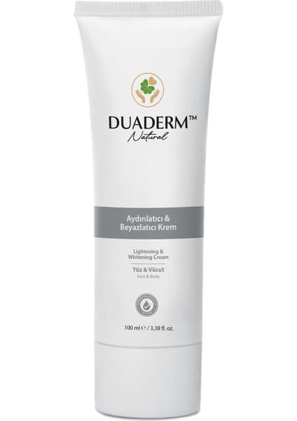 Duaderm Natural Aydınlatıcı ve Beyazlatıcı Krem 100