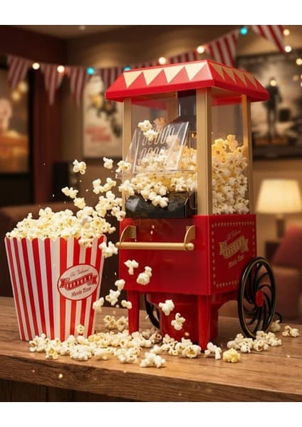 Epilons Sıcak Hava Teknolojili Yapışmaz Popcorn