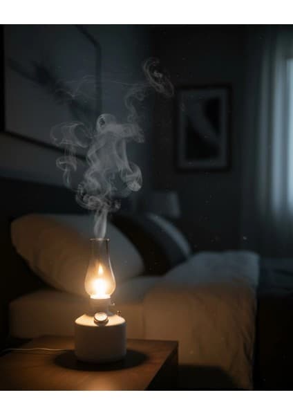 Epilons 280 ml Retro Tasarım LED Işıklı USB Nemlendirici