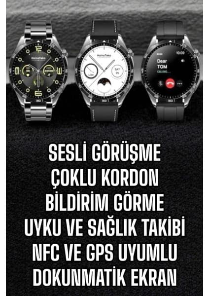 Akıllı Saat Titreşimli Amoled Ekran Uyku ve Sağlık Takibi Fiyatı