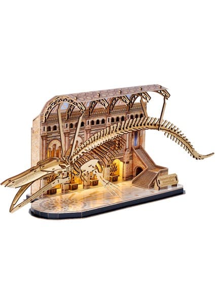 Cubic Fun Natural Museum - Mavi Balina 3D Puzzle (Led Fiyatı