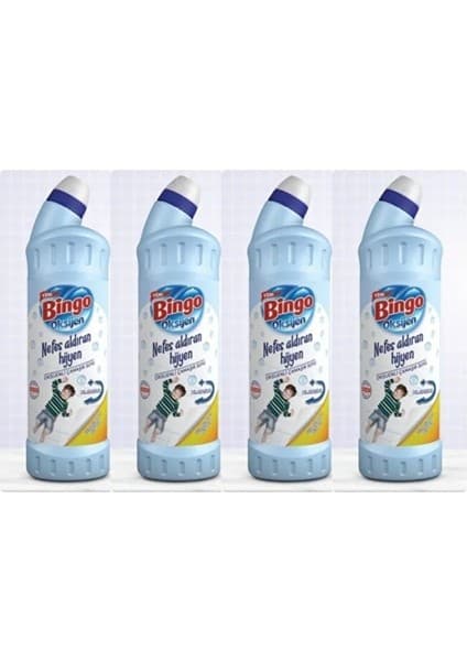 Bingo Oksijen Çamaşır Suyu Ferahlatan Hijyen 750 ml 4 Adet Fiyatı
