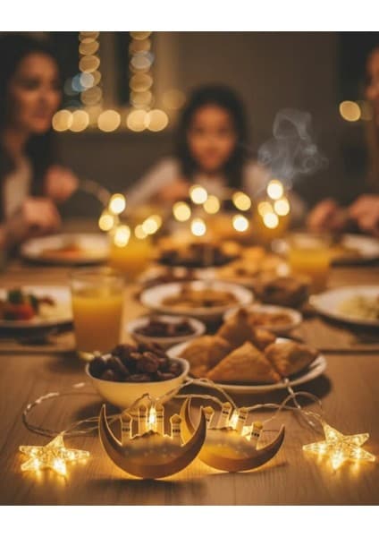3 Metre Ramazan LED Saçak Işık Ev Içi Dekoratif Aydınlatma Fiyatı