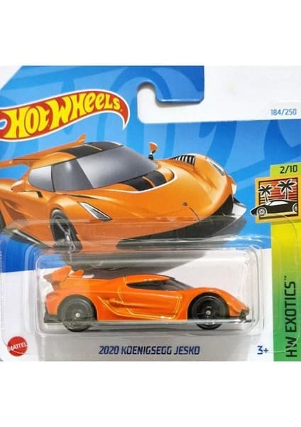 Hot Wheels 2024 Tekli Araba 2020 Koenigsegg Jesko Turuncu,
